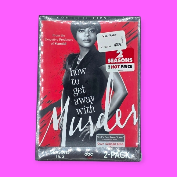 How To Get Away With Murder Season 1 & 2 DVD 2-Pack - Picture 1 of 3